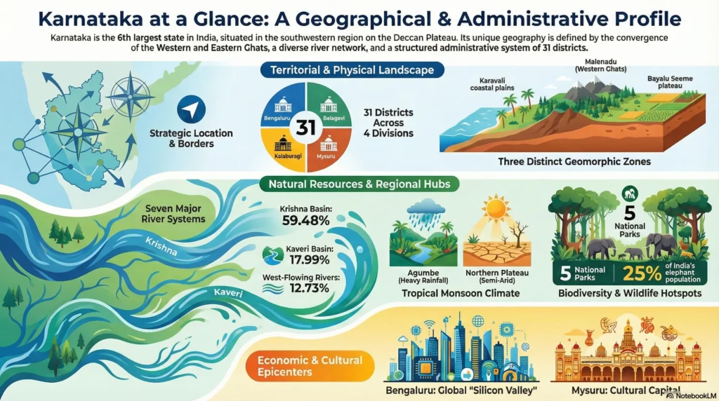 Karnataka Map: Comprehensive Guide to Districts & Geography